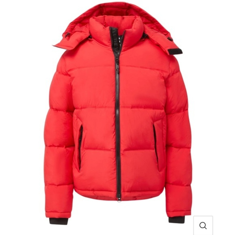 Women's Red Puffer Jacket